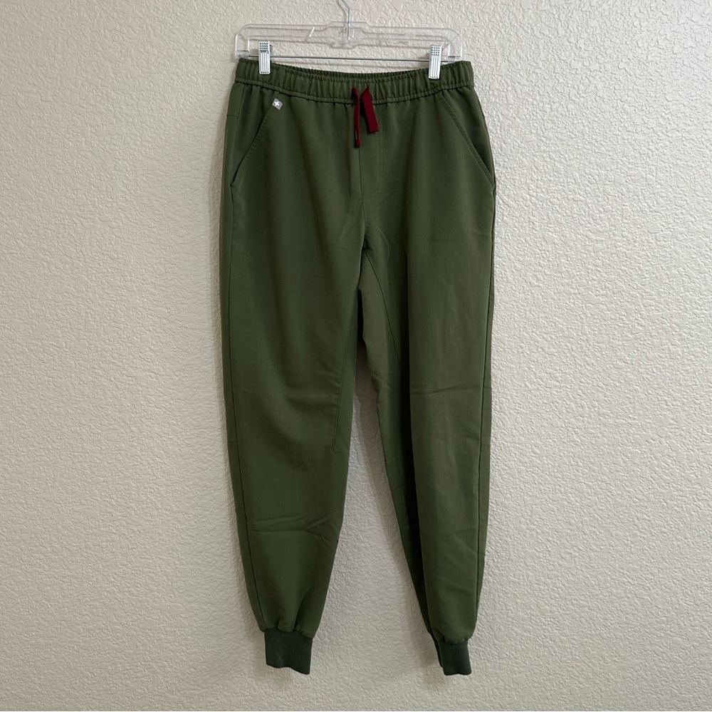 Figs Tansen Jogger Scrub Pants Dark Olive Size M